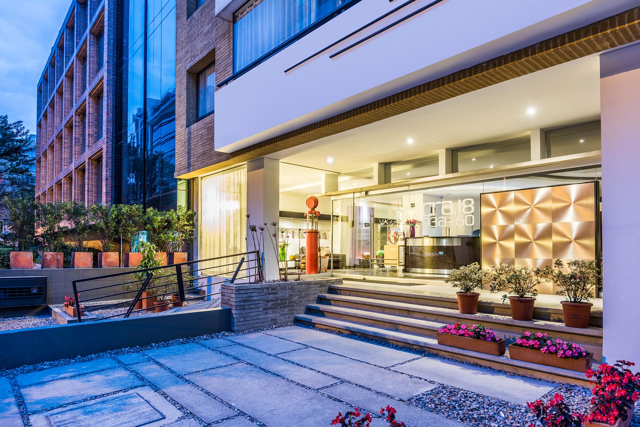 Viaggio Nueve Trez City Suites Bogota Buitenkant foto