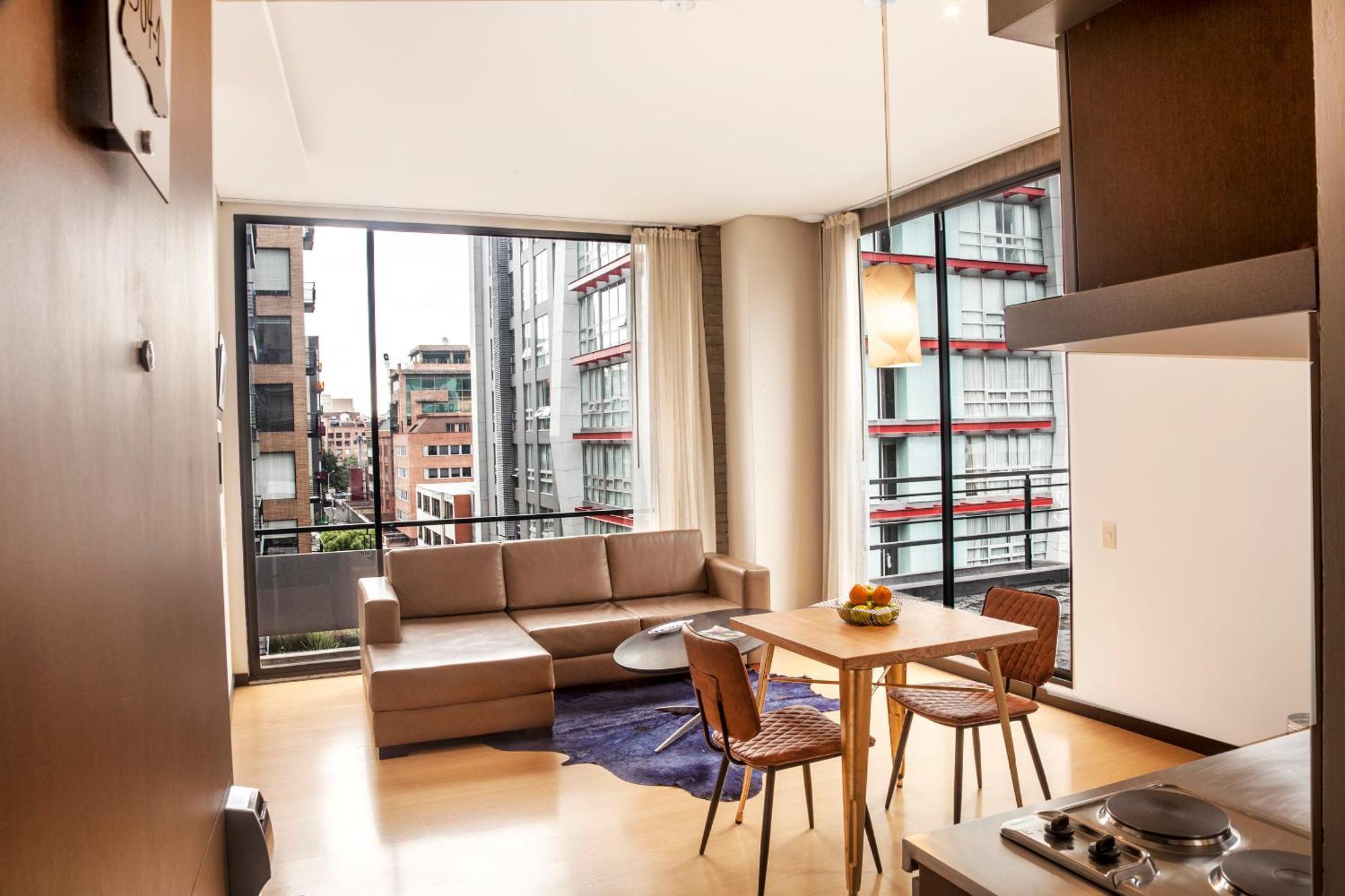 Viaggio Nueve Trez City Suites Bogota Buitenkant foto