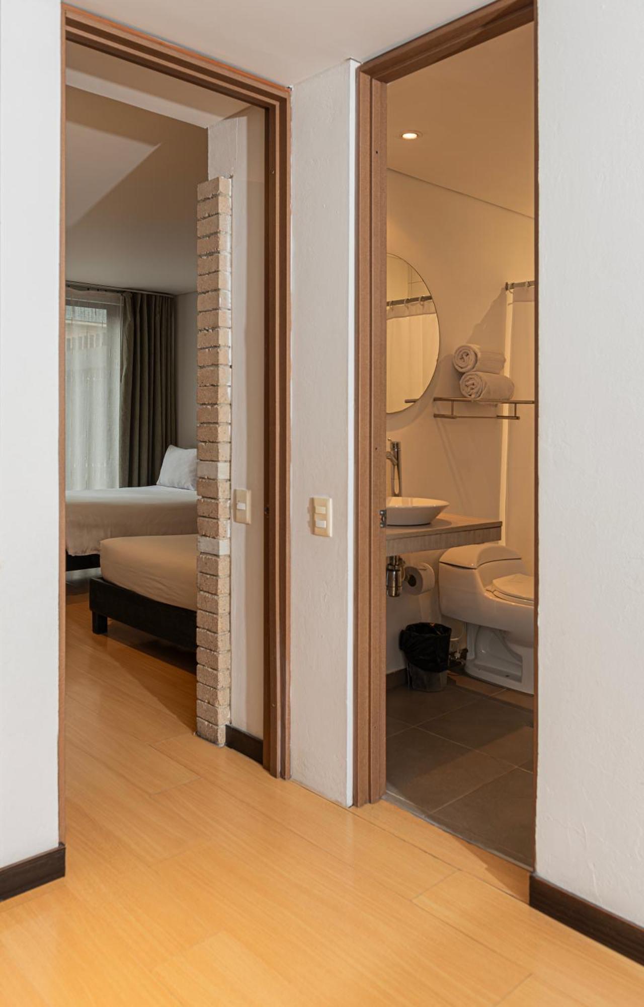 Viaggio Nueve Trez City Suites Bogota Buitenkant foto